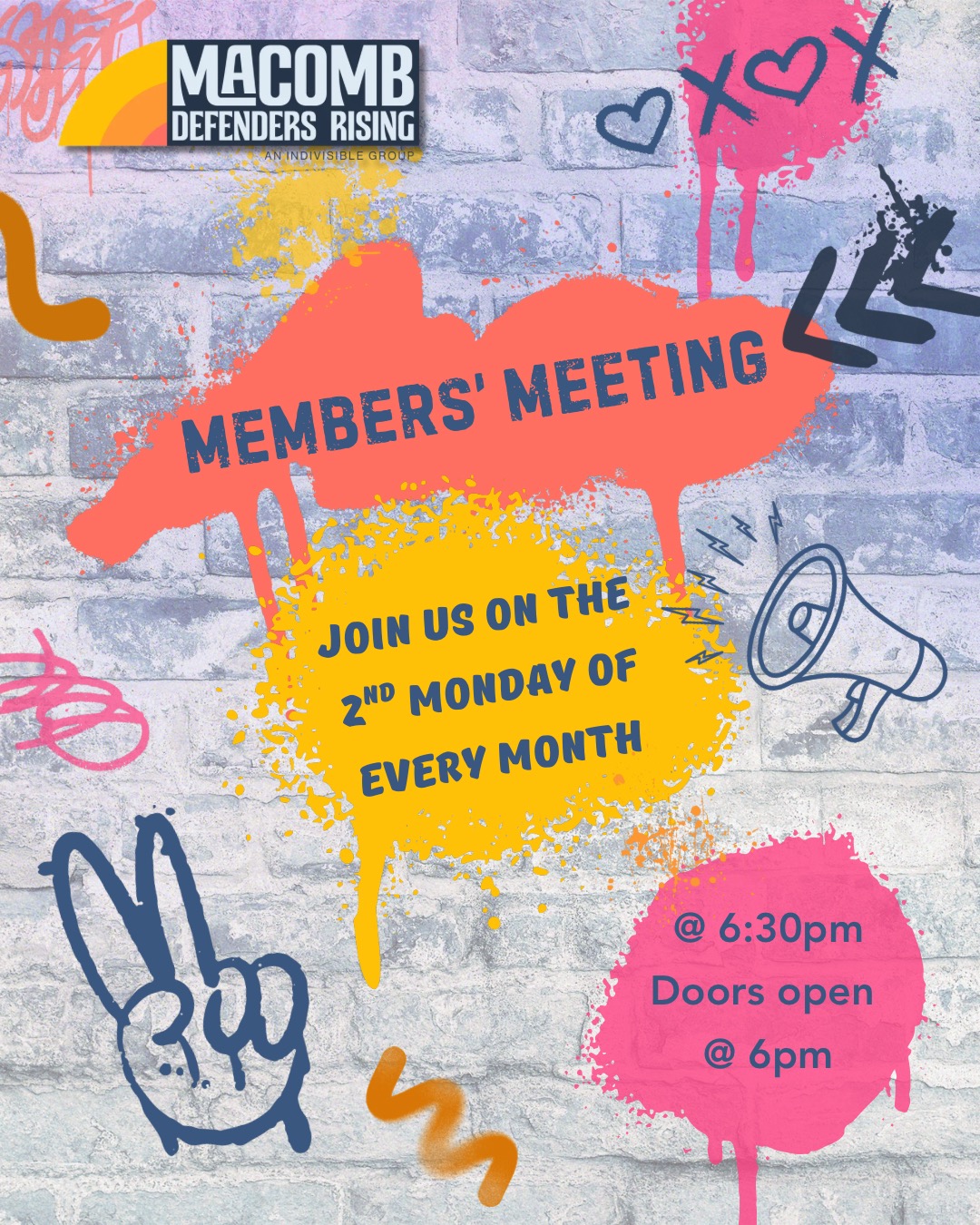 MDR Monthly Members Meeting