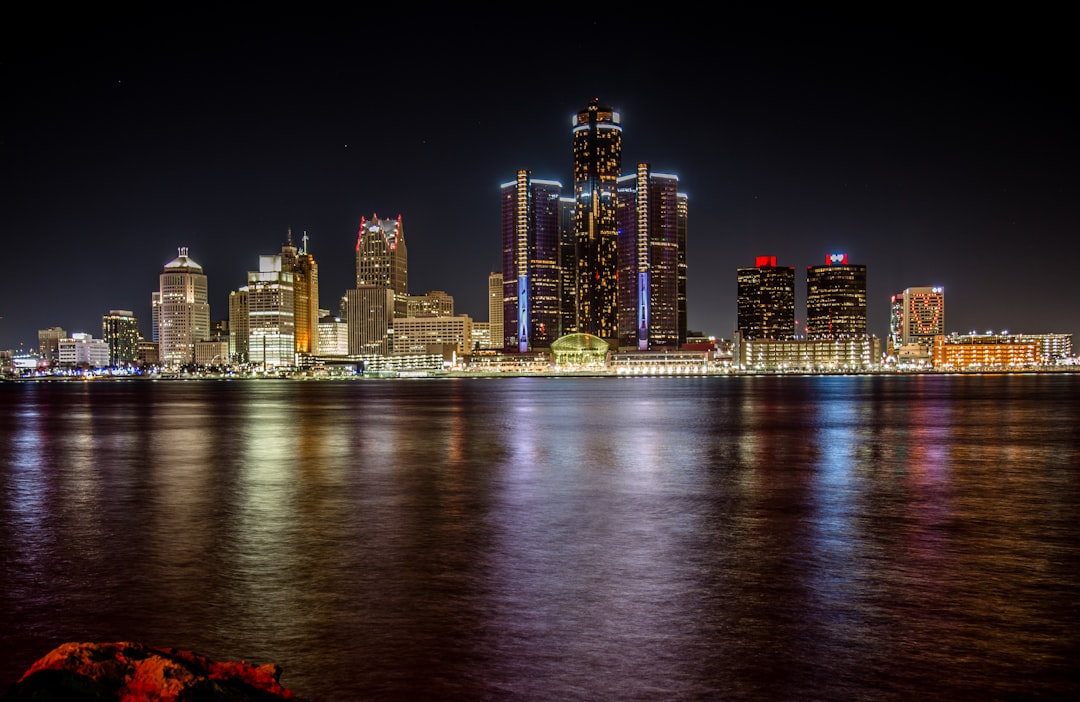 cityscape at night cityscape at night